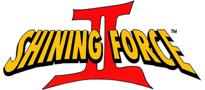 Shining Force II logo for Sega Mega Drive